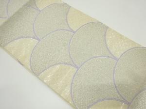 アンティーク　古典柄織り出し袋帯（材料）